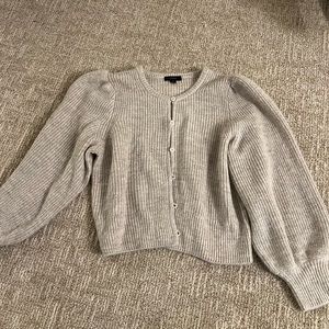 Wool blend j crew cardigan sweater
